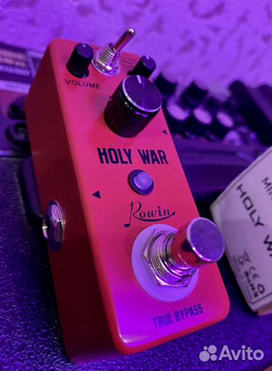 Гитарная педаль Holy war Rowin