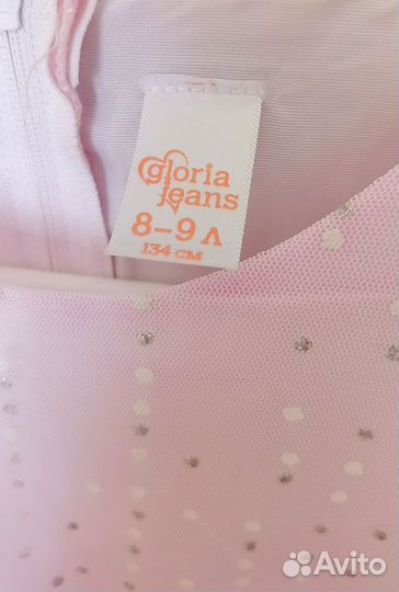 Платье для девочки праздничное gloria jeans 134 см