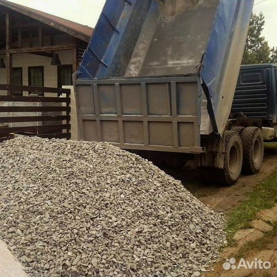 Щебень известняковый