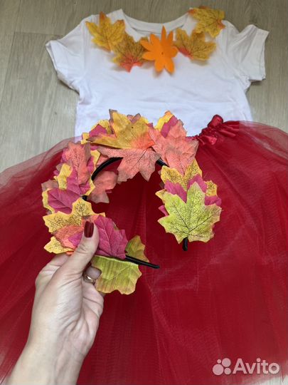 Костюм осень на девочку