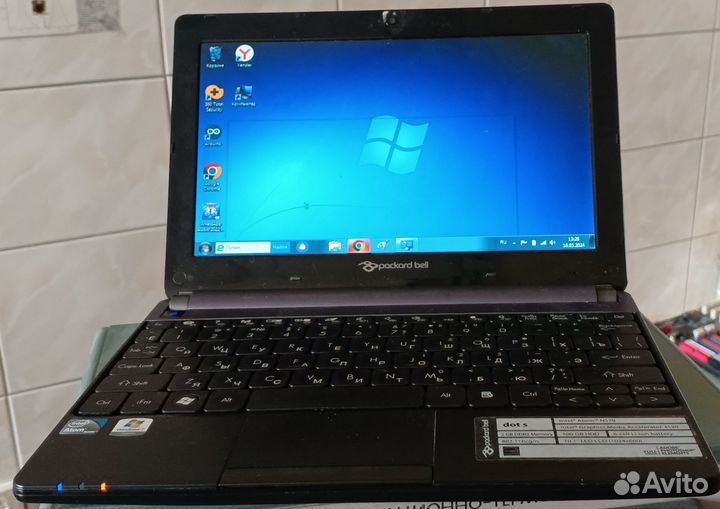 Нетбук Packard bell dot's (10'1/2Гб/500Гб)