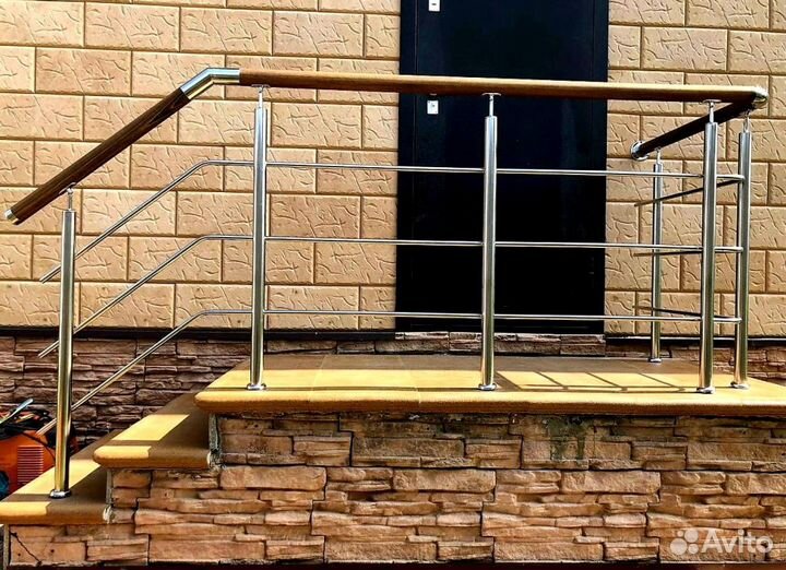 Перила с поручнем пвх