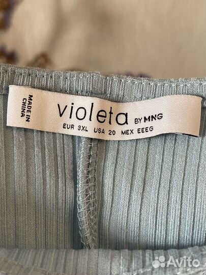 Violeta by mango платье xxxl