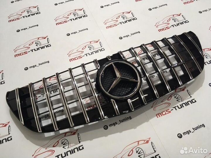 Решетка Mercedes Vito GT + Шильдик 14-н.в