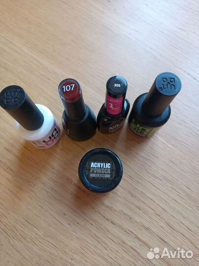 Гель-лак для ногтей и акриловая пудра