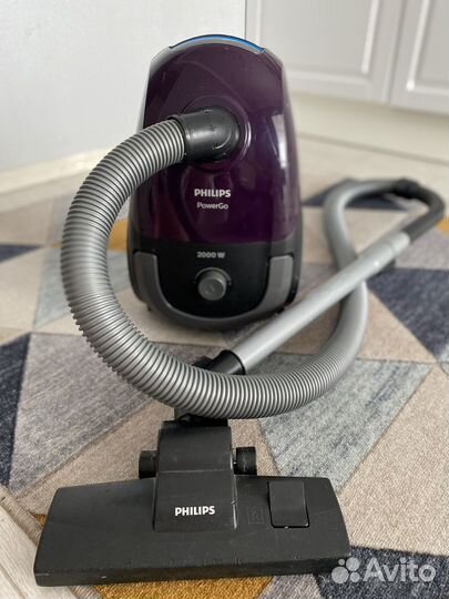 Пылесос Philips power go 2000w
