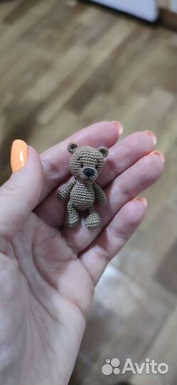 Мишки вязаные миниатюра