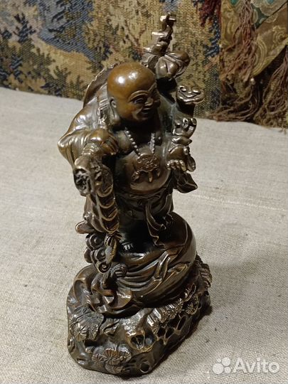Статуэтка бронза будда