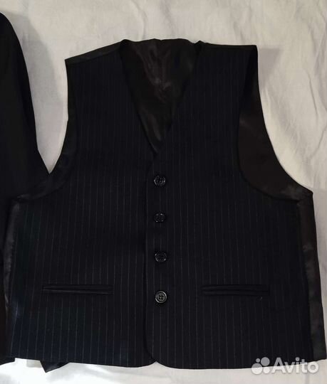 Пиджак и жилетка школьные 122-128, 134,146-152