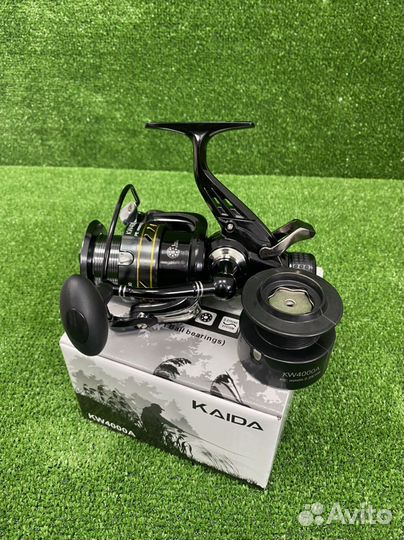 Катушка карповая фидерная Kaida kw 4000/5000/6000