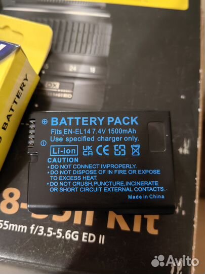 Зеркальный фотоаппарат nikon d3300