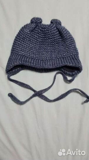 Шапка,Варежки, перчатки на 1- 2 года