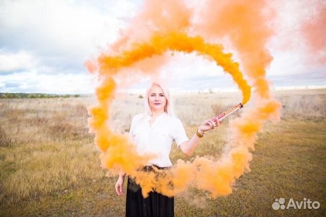 Цветной дым для фотосессии