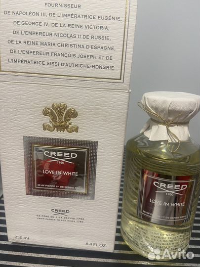 Оригинал. Love in White Creed 250 мл