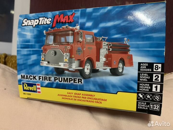 Сборная модель Пожарная машина