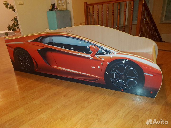 Детская кровать от 3 лет с бортиками