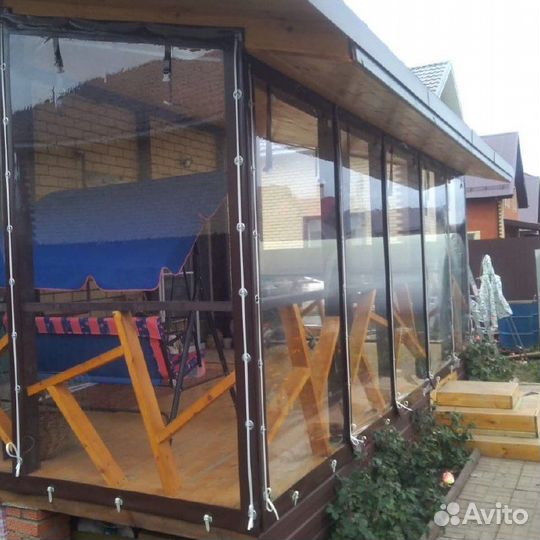 Мягкие окна для веранды