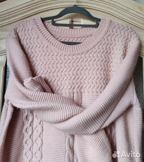 Свитер женский 48 50 оверсайз