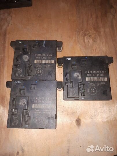 Блок управления двери 211 870 41 26 мерседес 211