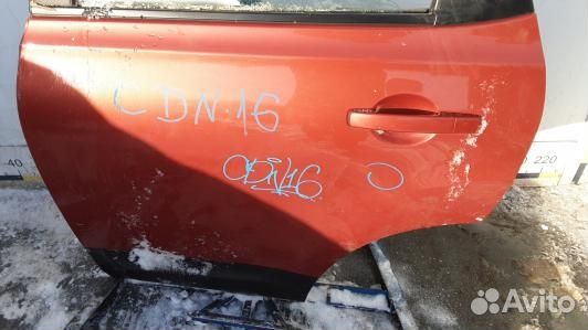 Дверь задняя левая nissan qashqai J10 (CDN16FG01)