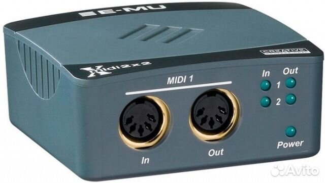 Midi интерфейс E-MU xmidi 2X2 USB компактный