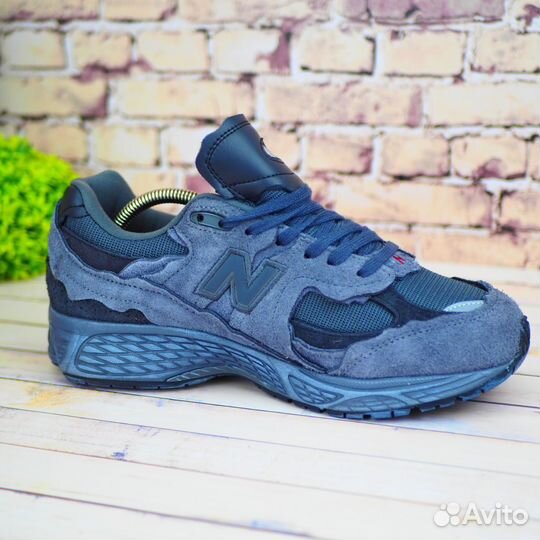 Кроссовки new balance 2002r черные