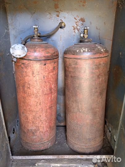 Баллон газовый бу 40 л 7 шт