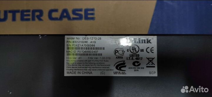 Коммутатор D-link DES-1210-28