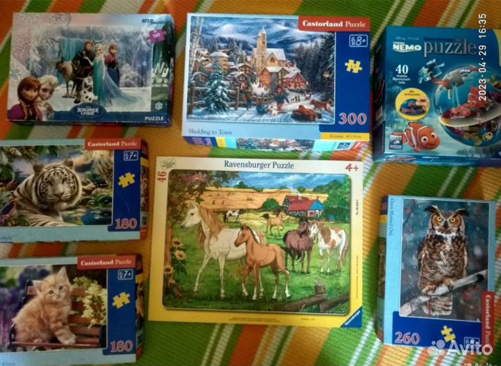 Hasbro,Go Glam,Djeco,Rav/burger,Castorland,Rainbow