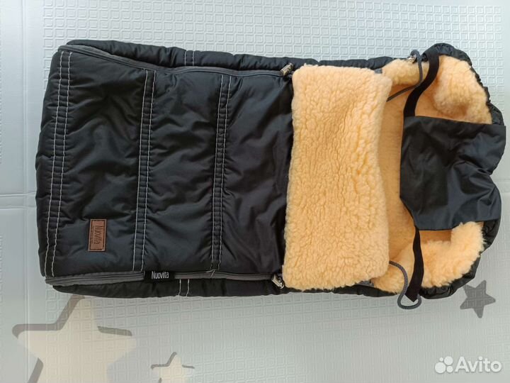Конверт-мешок Nuovita Alpino Pesco меховой