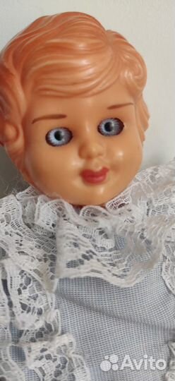 Антикварная целлулоидная куколка, рост 20 см