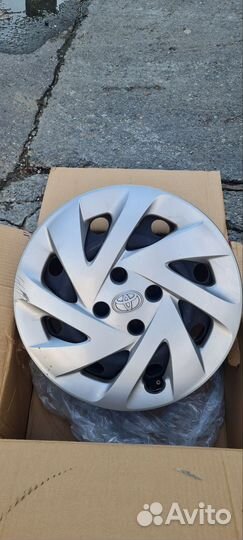 Диски штампованные 15 с колпаками