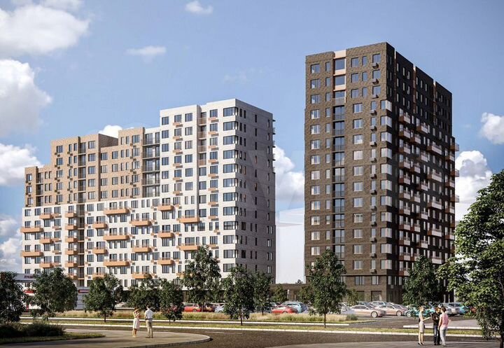 Квартира-студия, 27,2 м², 15/25 эт.