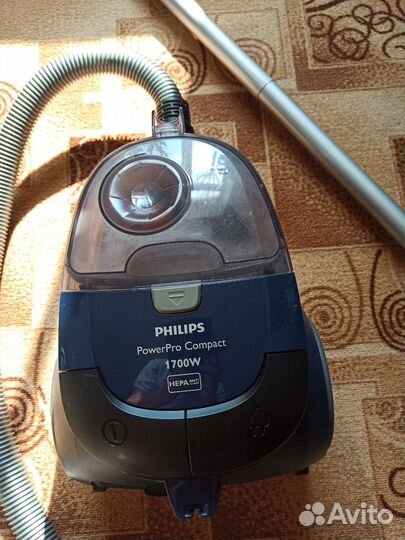Пылесос philips с контейнером и фильтры