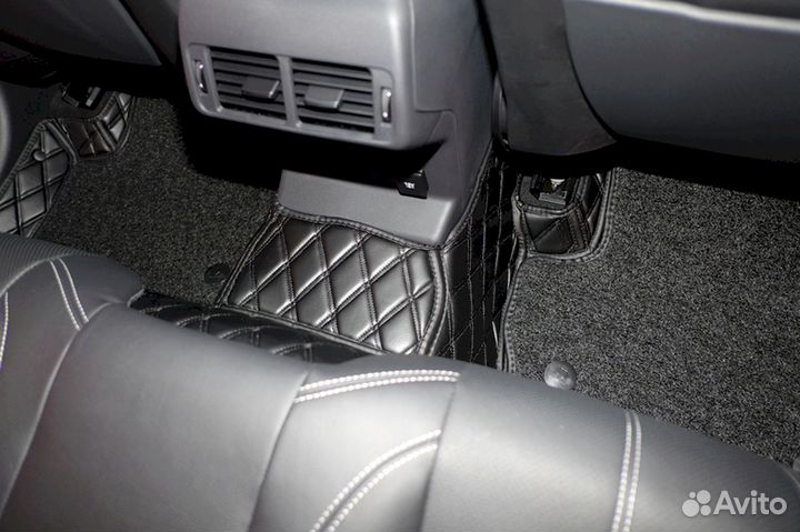 3D коврики из экокожи Land Rover