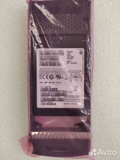 Серверные комплектующие Dell EMC NetApp HP IBM