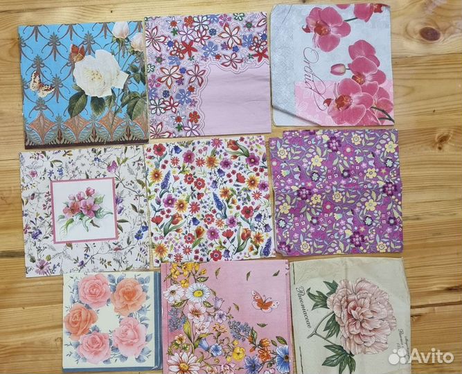 Декупаж: карты, салфетки, фурнитура для шкатулок