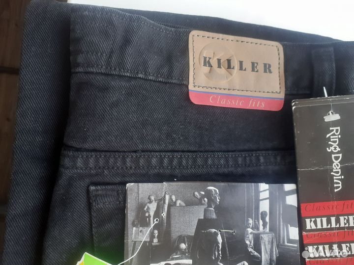 Новые джинсы 50р на высокого