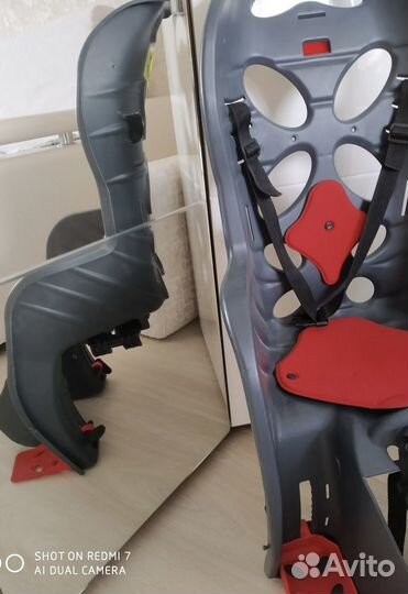 Велокресло.Детское сидение на велосипед.Новое