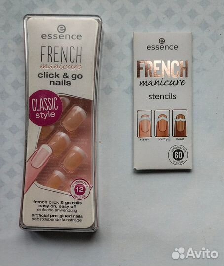 Набор с накладными ногтями Essence