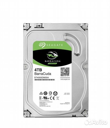 Seagate Barracuda HDD 4tb