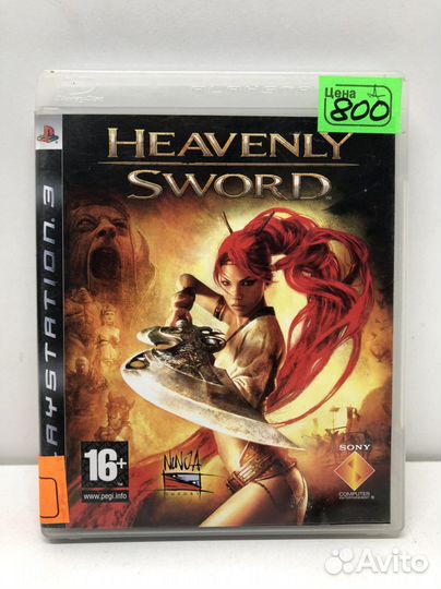Диск Heavenly sword для PS3