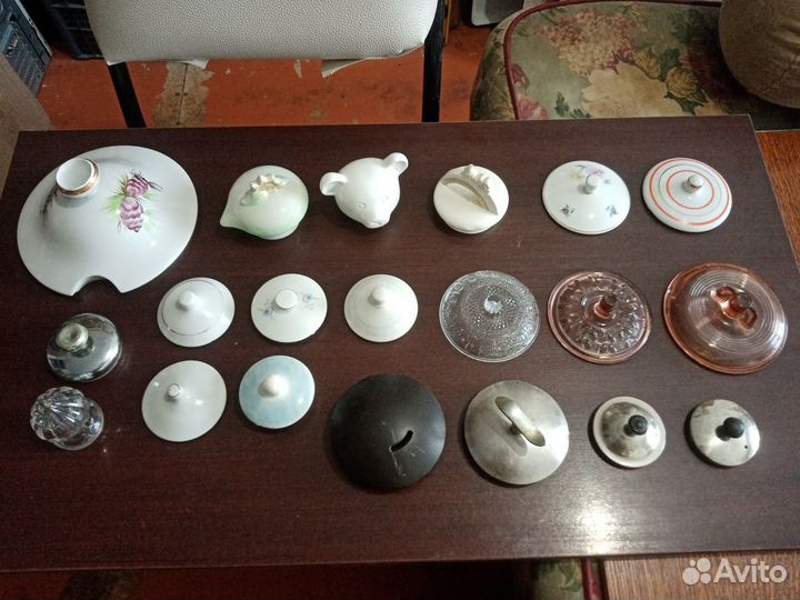 Крышки для чайников, сахарниц