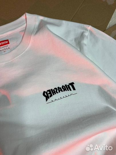 Футболки Trasher x Supreme