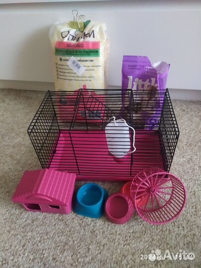 Клетка для хомяка бу