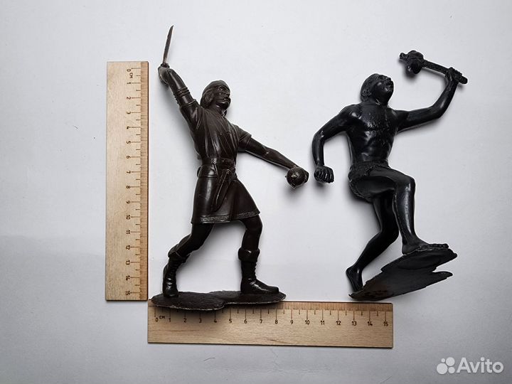 Викинг, древний человек дзи 15 см