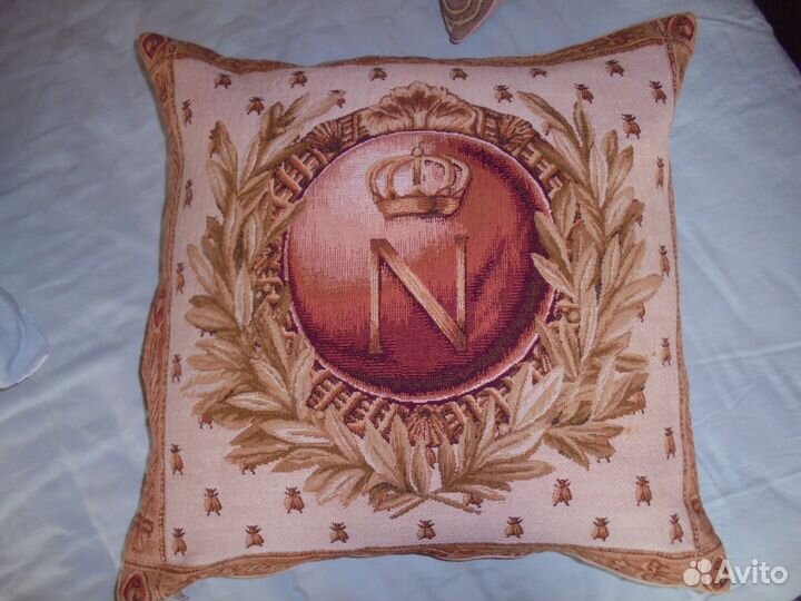 Гобелен Франц символ Наполеона жаккард наволочка