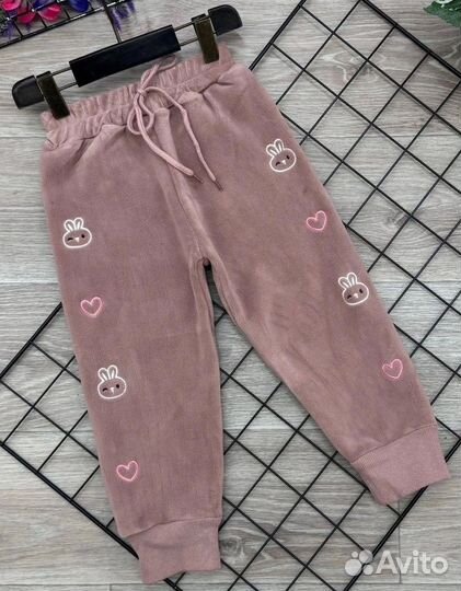 Брюки утепленные для девочки
