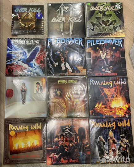 Виниловые пластинки heavy metal metallica accept