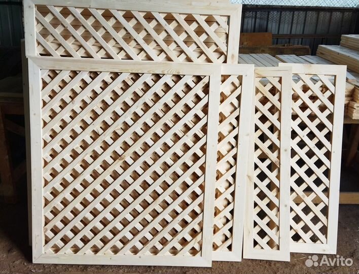 Шпалера деревянная